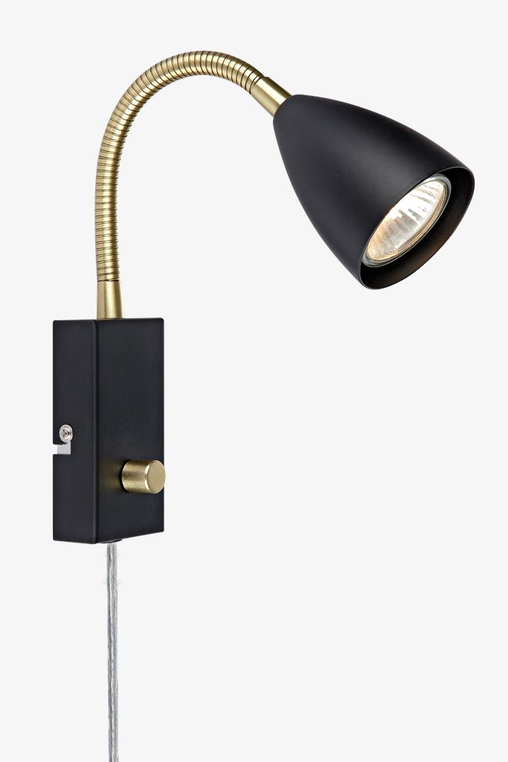 CIRO - Wall lamp Flex Black/Brass