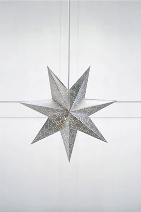 Tostared - Stjärna Silver 45cm