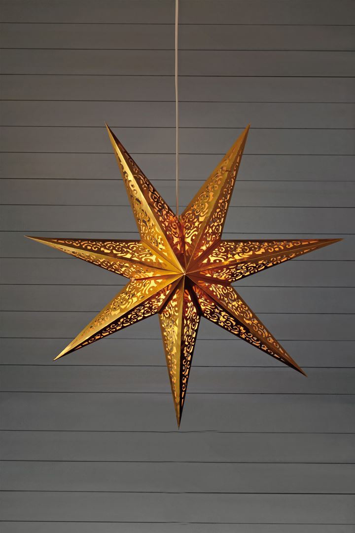 Vallby - Stjärna Guld 75 cm