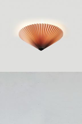 Plisado - Ceiling lamp Grey 50cm 