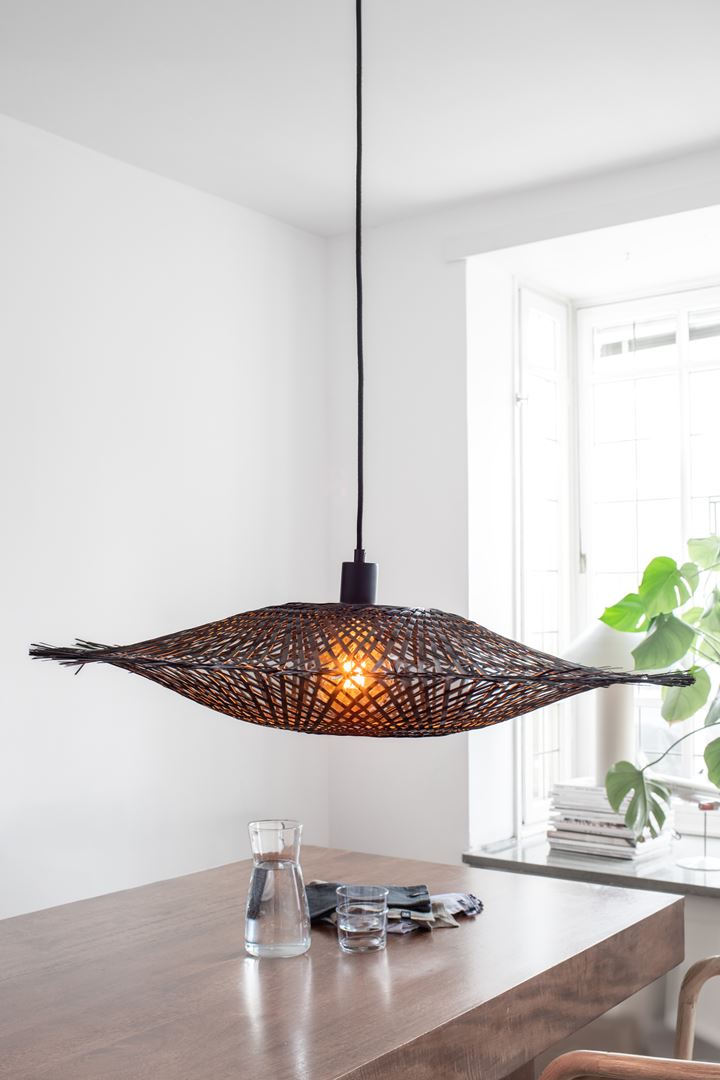 Kumo - Ceiling lamp Black 75cm