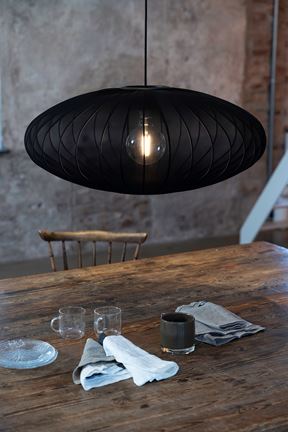 Florence - Ceiling Lamp Black 75 cm
