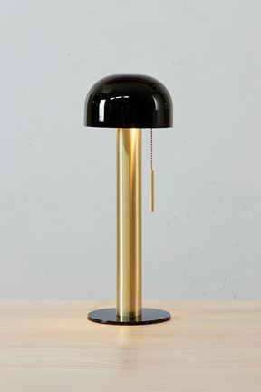 COSTA - TABLE BLACK/BRUSHED BRASS 1L