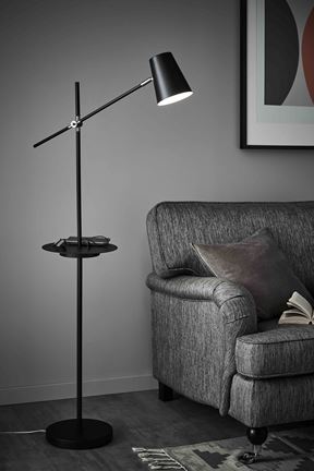 Linear - Floor lamp Black