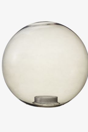 Crown - Spare glass big smoke pendant
