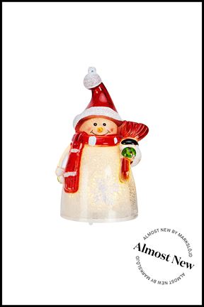 ALMOST NEW - SIGGE TABLE DECORATION SNOWMAN 