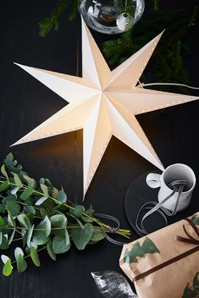 LIVELY - Stjärna vit 60 cm