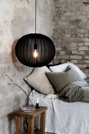 Florence - Ceiling lamp Black 50 cm