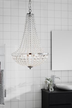 Gränsö - Crystal Chandelier Bath 50cm