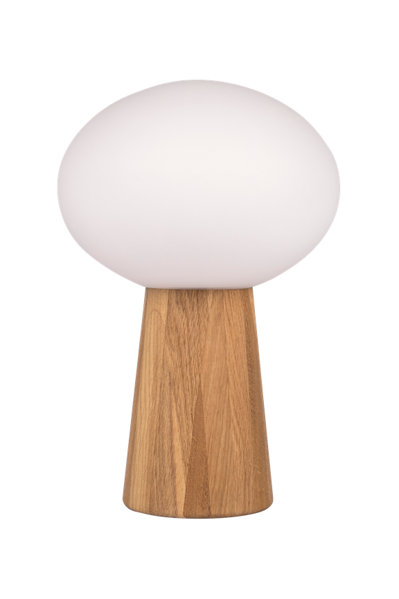 Pater - Table lamp Oak/White