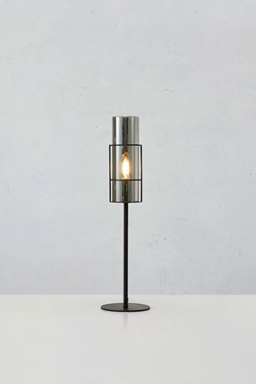 Torcia - Bordslampa Svart/smoke 50cm