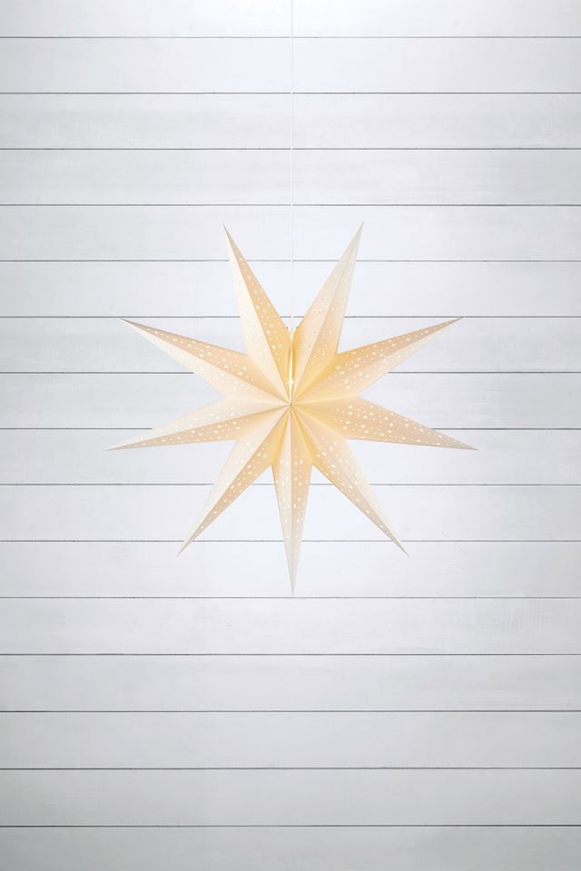 Solvalla - Stjärna Vit 100cm