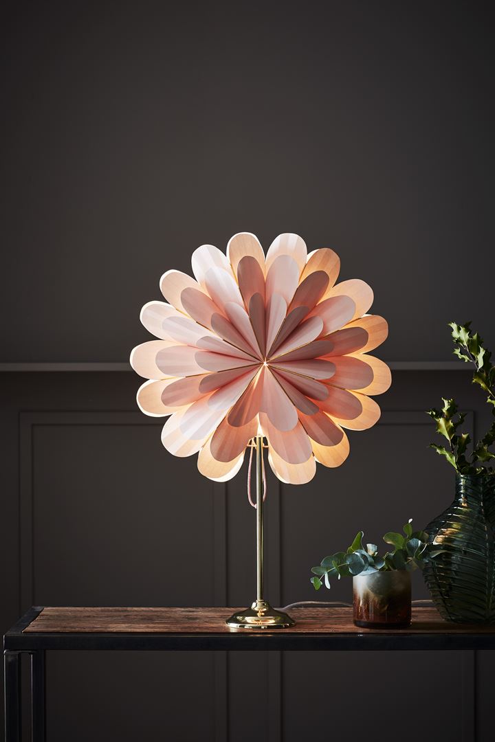 MARIGOLD - Table Pink/Brass